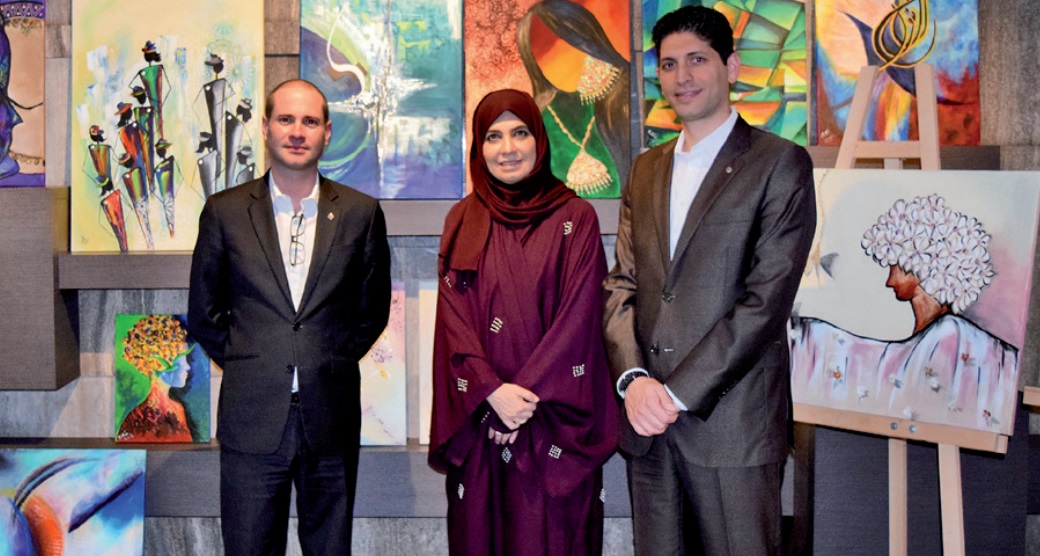 Gulf Weekly Artist’s paintings on show at hotel