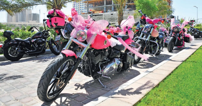 Gulf Weekly Bikers unite in drive to raise breast cancer awareness