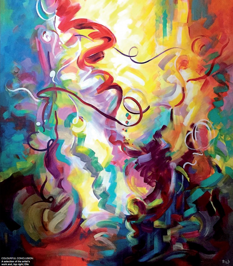 Gulf Weekly Dinner date for  inspiring abstract artist