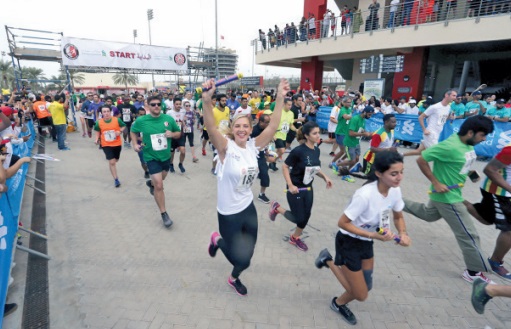 Gulf Weekly Teamwork and high spirits