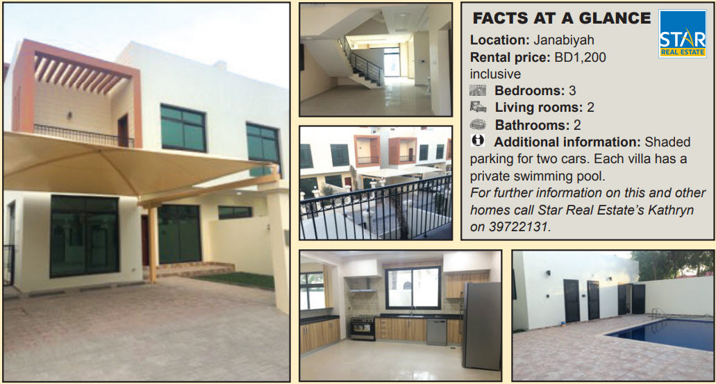 Gulf Weekly Elegent new villas unveiled