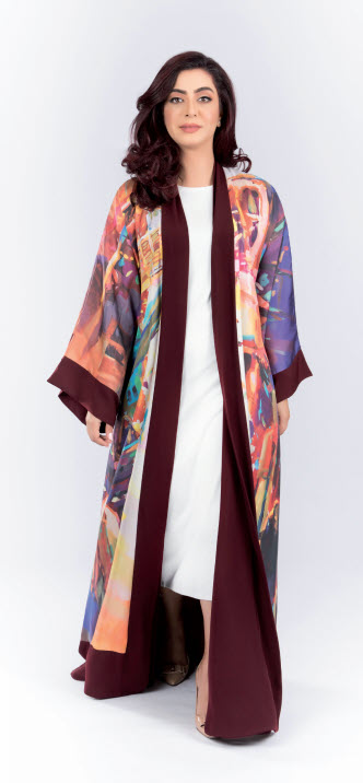 Gulf Weekly Silk abayas with added style