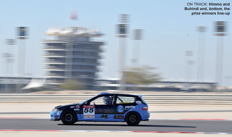 Gulf Weekly Glory time for winners