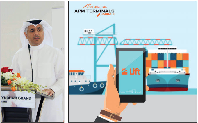 Gulf Weekly Get a Lift at the port!