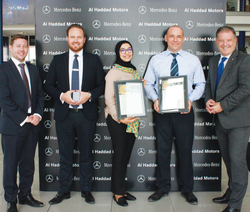 Gulf Weekly Motoring on for training accolades and development