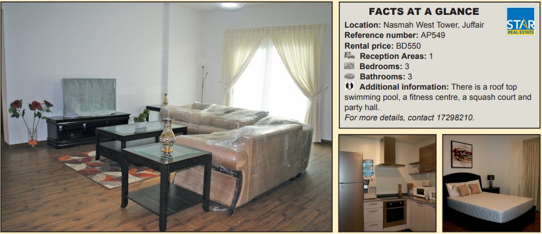 Gulf Weekly Live the high life in Juffair