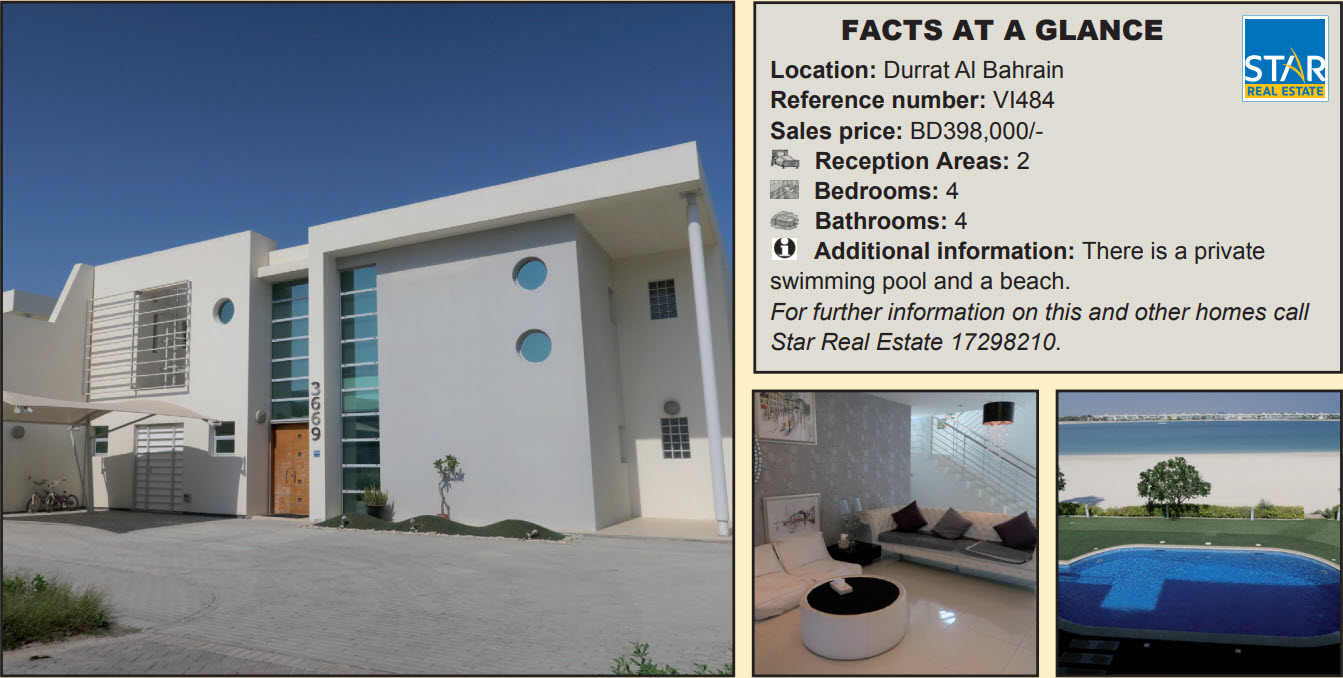 Gulf Weekly Idyllic villa in luxury location