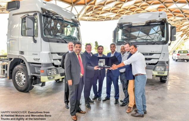 Gulf Weekly Mighty trucks and fine fare