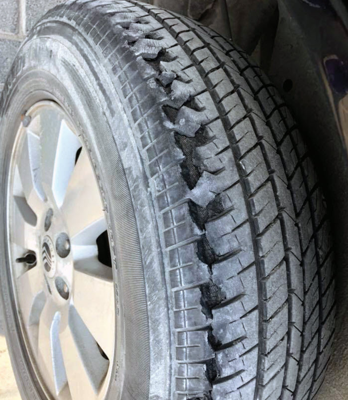 Tyres alert on holiday return