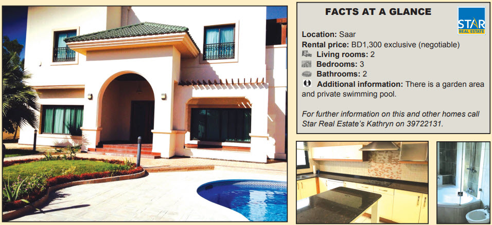 Gulf Weekly Dream home in top location