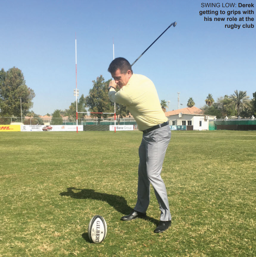 Gulf Weekly Driving ahead at the club!