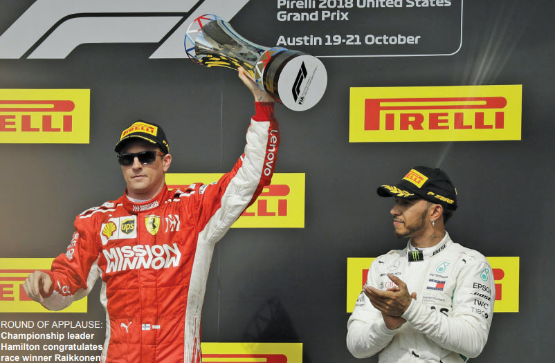 The ice man is back on top