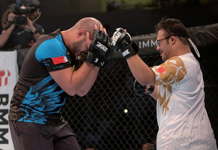 Gulf Weekly Fighters thrilling the crowds