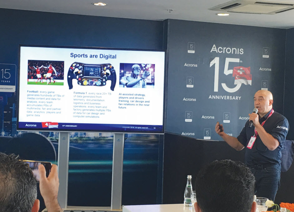 Racing ahead with data goal