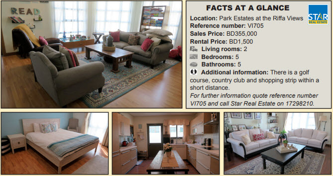 Gulf Weekly Luxury villa in Park Estates