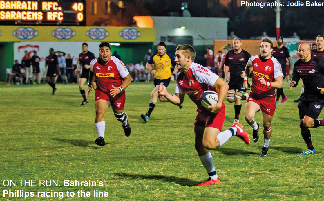 Gulf Weekly Brutal Bahrain crush Saracens with Exiles next on the agenda