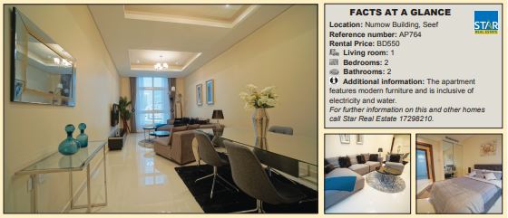 Gulf Weekly Modern apartment for rent