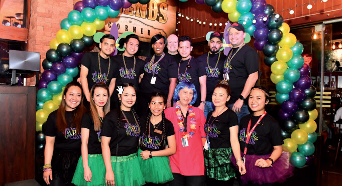 Mardi Gras merriment