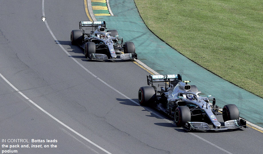 Gulf Weekly Brilliant Bottas races ahead