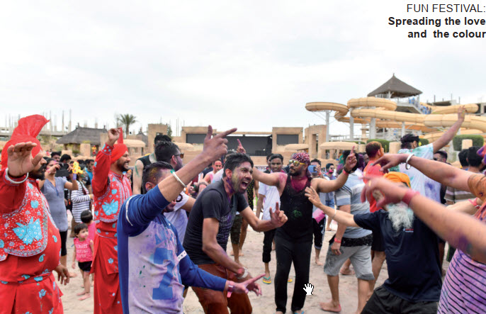 Gulf Weekly Splashing out for Holi!