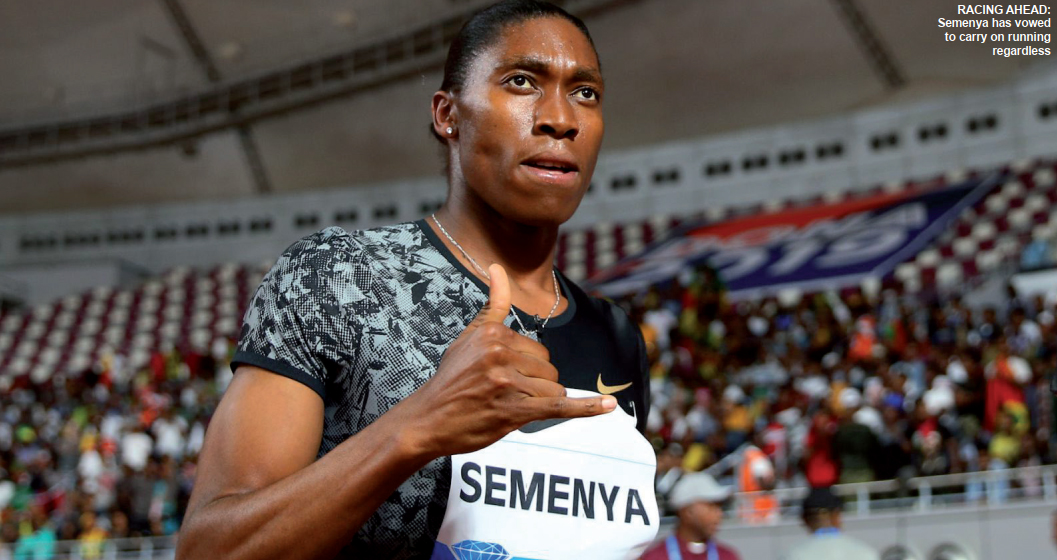 Gulf Weekly Body blow for runner