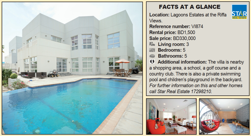 Gulf Weekly Splashing out at the lagoon