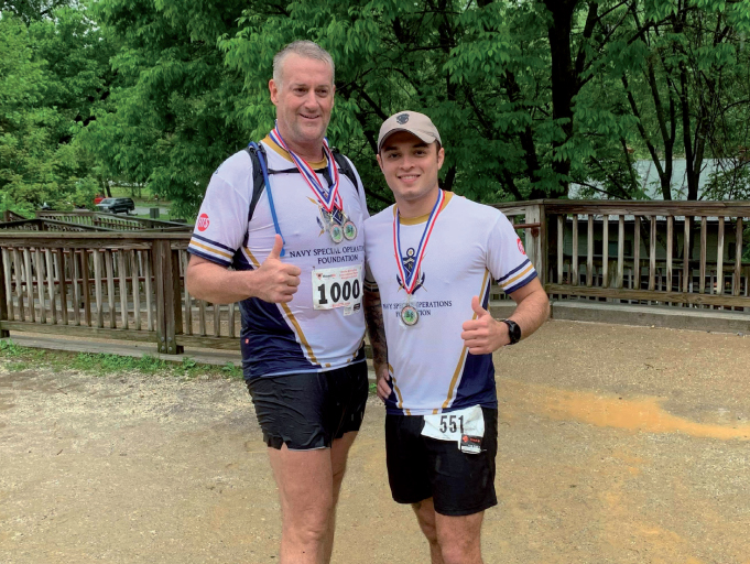 Gulf Weekly Marathon joy for navy boys