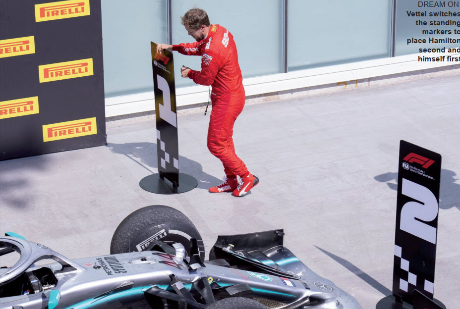 Gulf Weekly Sign of the times for Vettel