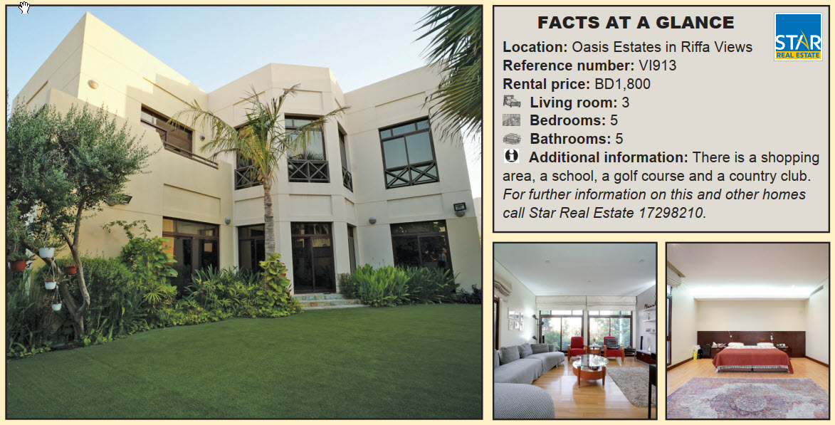 Gulf Weekly Spacious Arabesque home