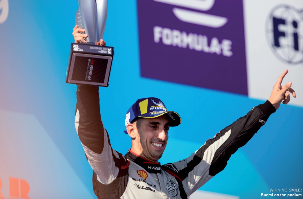 Gulf Weekly Making his mark in Formula E
