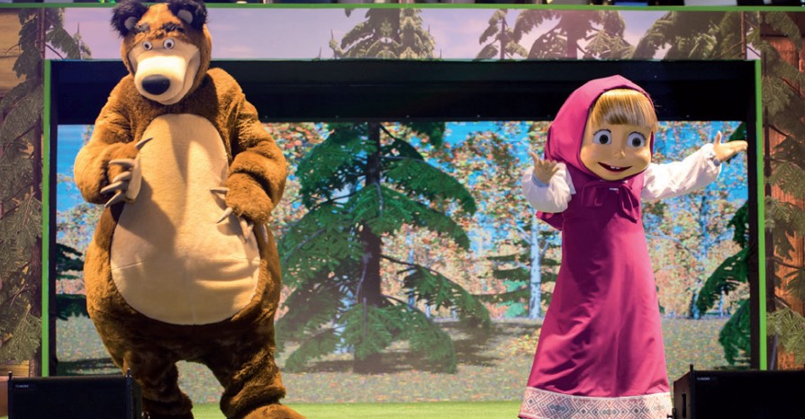 Gulf Weekly Masha and the Bear in town