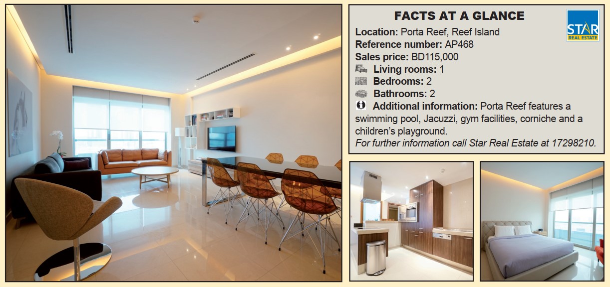 Gulf Weekly Spacious apartment for sale