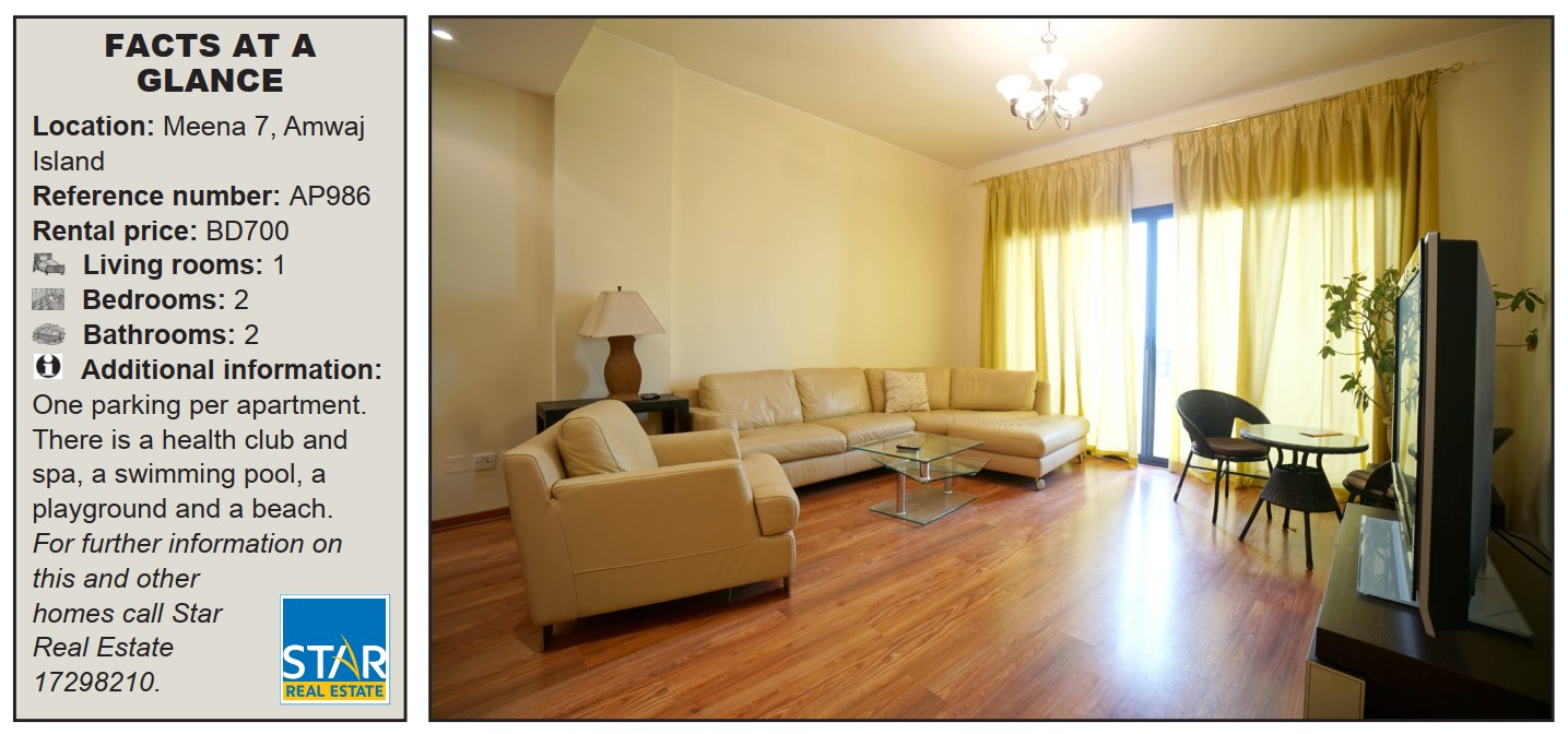 Gulf Weekly Luxurious flat up for rent...