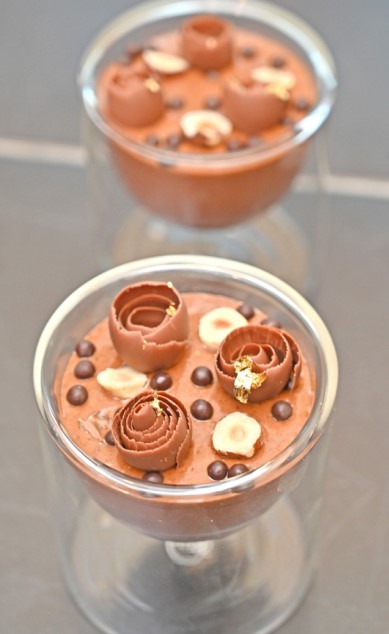 Gulf Weekly Chocolate Mousse + Hazelnut Praline 