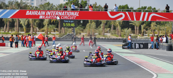Gulf Weekly On track for gruelling race