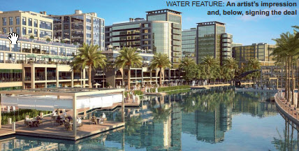 Gulf Weekly First look at canal project