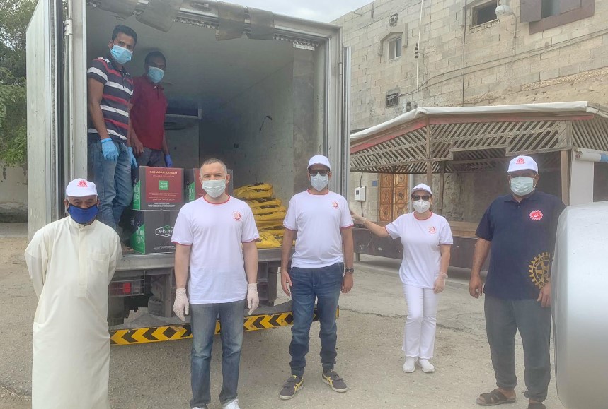 Gulf Weekly Reaching out to the needy 