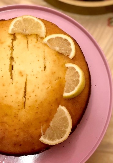 Gulf Weekly Yogurt lemon cake