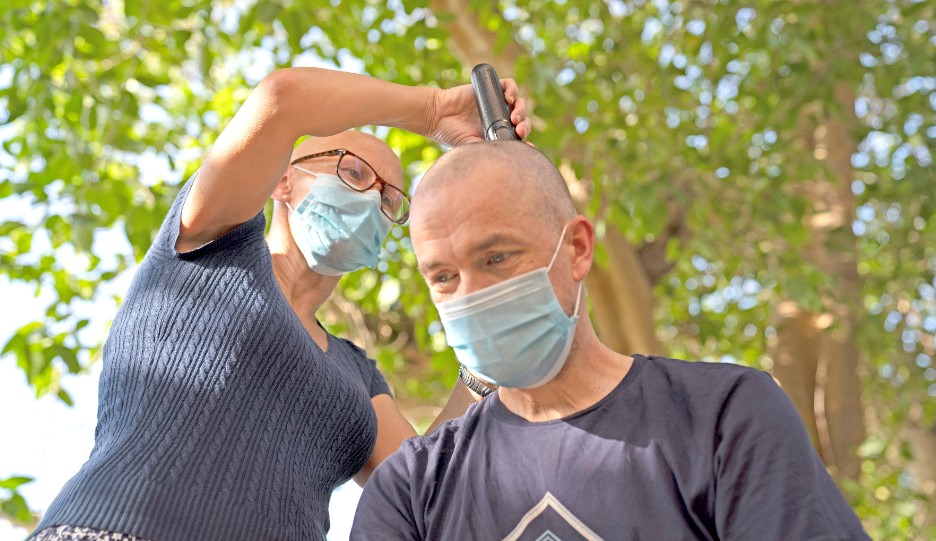 Gulf Weekly Bald for a cause 