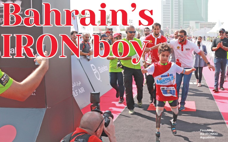 Gulf Weekly Bahrain’s iron boy 