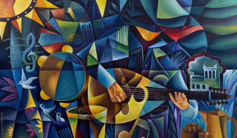 Gulf Weekly Colourful cubist culture 