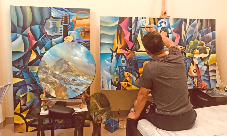 Gulf Weekly Colourful cubist culture 
