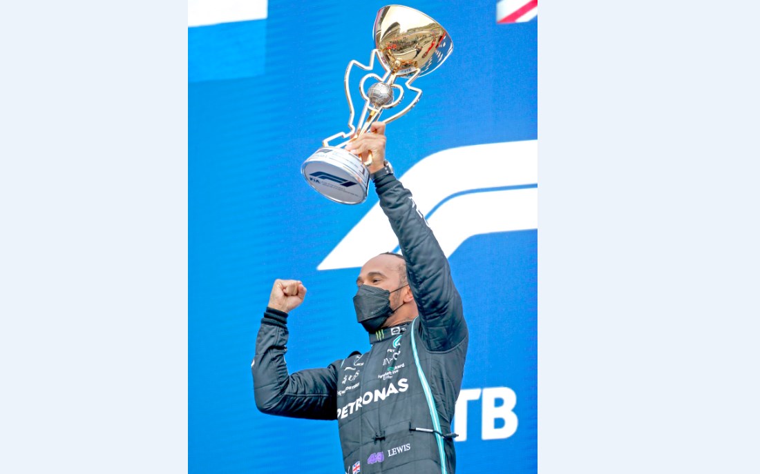 Gulf Weekly Hamilton makes history 