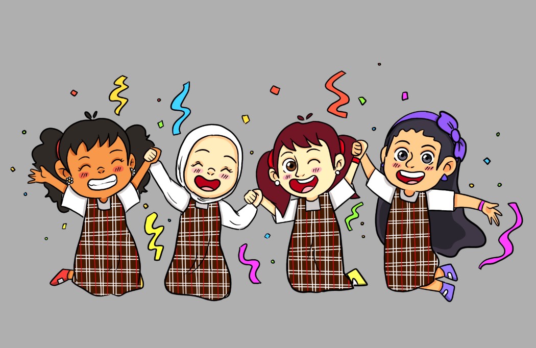 Gulf Weekly Cute cultural cartoon characters