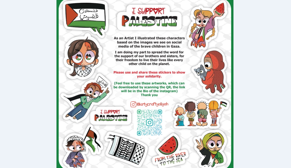 Gulf Weekly Stickers that hit the mark