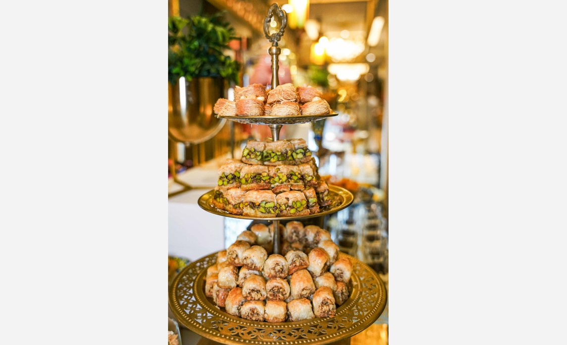 Gulf Weekly Traditions on a platter
