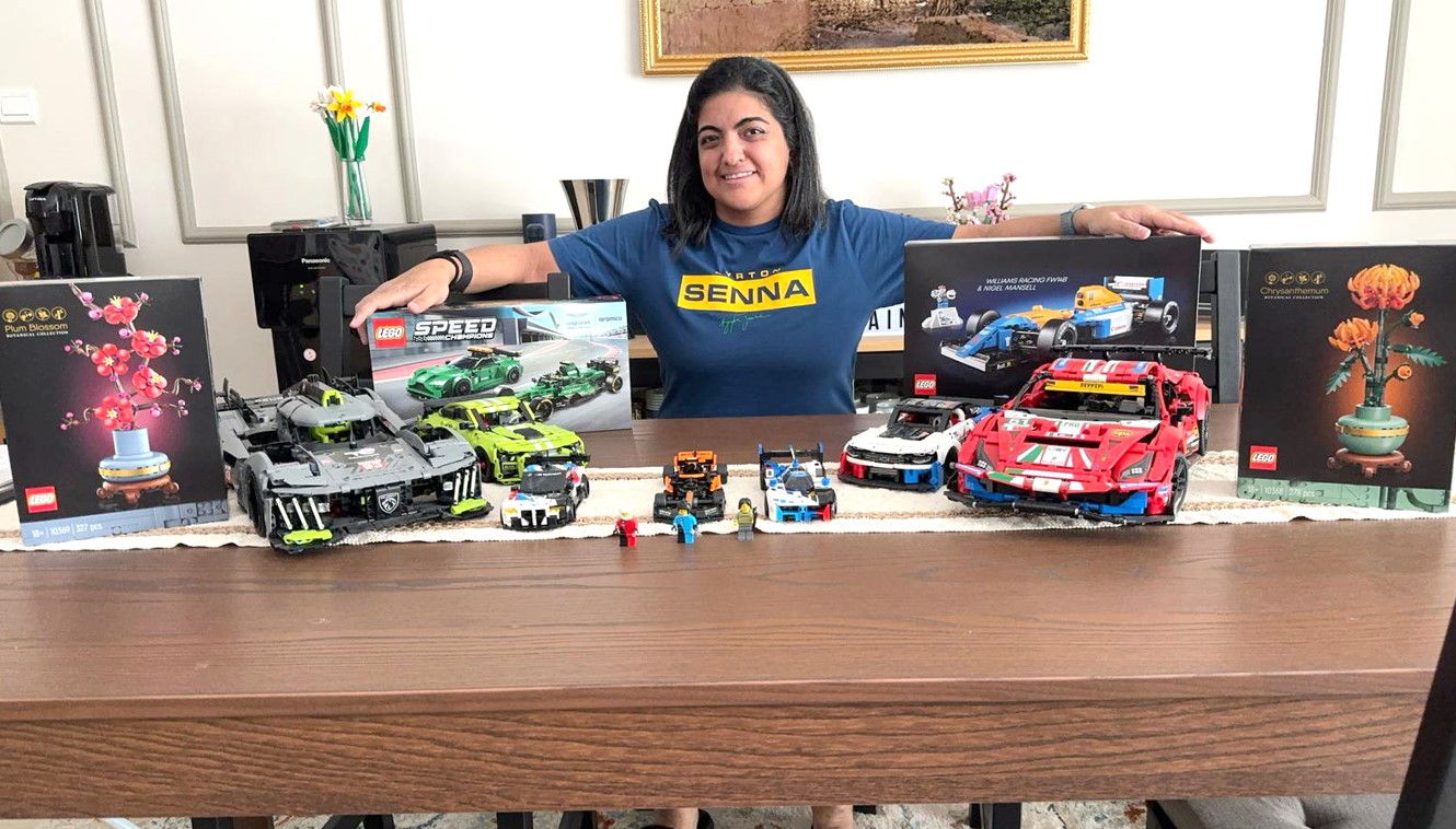 Gulf Weekly Lego lady!
